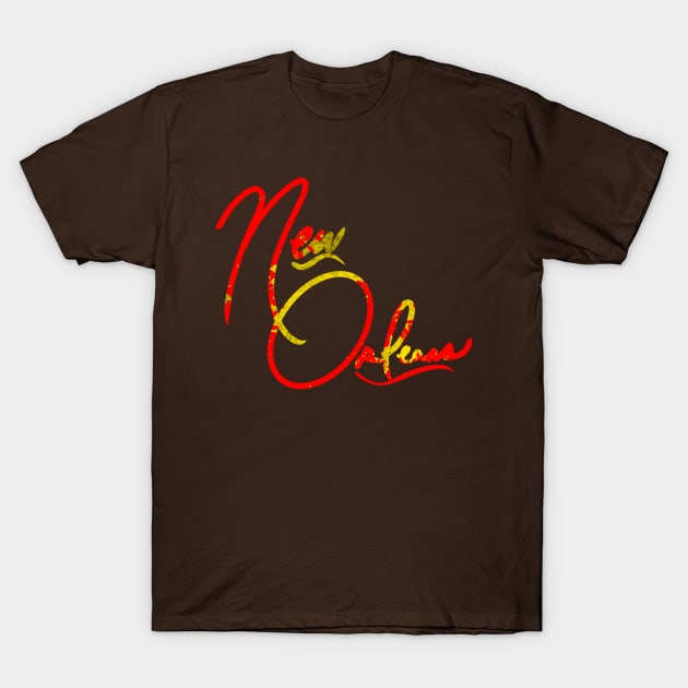 New Orleans Abstract T-Shirt by Stephanie Kennedy 
